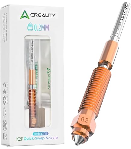 Creality "Unicorn" K2 Plus Kit De Boquillas De Intercambio Rápido Boquilla De 0,4/0,6/0,8 Mm Para Improra 3D K2 Plus Accorios De Improra 3D Mejorados - AliExprs 7