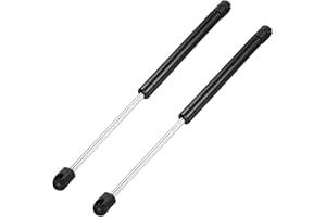 sourcing map Lot de 2 vérins à gaz de 35,6 cm, 18,1 kg/178 N, ressort de levage pour porte de camion, porte d'armoire de camping-car, fenêtre de bateau, couvercle de boîte à outils, armoire de