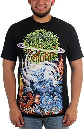 Rings of Saturn - Mens Lugal Ki En T-Shirt, Large, Black