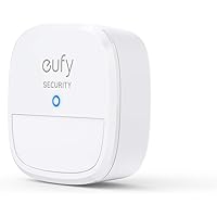 eufy Security Bewegungssensor, Sicherheitssystem mit Alarm, 100° Blickfeld, 9m Reichweite, 2 Jahre Akku, Einstellbare Empfind