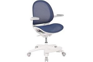 ‎SPACETRONIK Spacetronik Schreibtischstuhl Kinder - Bürostuhl Kinder mit Fußstütze und Verstellbaren Armlehnen - Ergonomischer Kinderschreibtischstuhl 5-14 Jahre alt - 82,5-90 cm Höhenverstellbarer