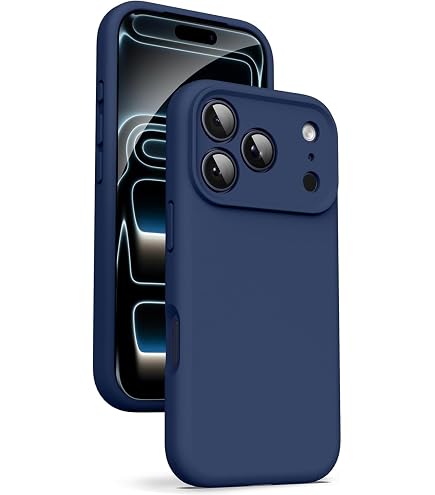 YATWIN Silicone Back Case for iPhone X/XS, Soft-Touch Phone Back