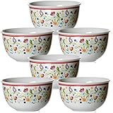 spülmaschinengeeignet Ritzenhoff & Breker Müslischalen-Set Doppio Shanti, 6-teilig