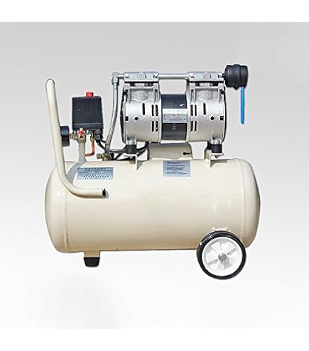 Compresseur D'air Portable Mecafer Blue Line 425792 - 1.5 HP, 8 Bar - Avec Accessoires : Tuyau 3m, Soufflette, Embouts