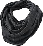 loops for fringe scarf crochet pattern  Heather Summer Loop-Scarf - ein schickes Accessoire für das ganze Jahr Farbe Black Melange