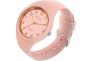 XCZAP Fashion Jelly Series Ladies Silicone Strap Electronic Quartz Waterproof Watch Luxury Simple learners Designer Watches Black White