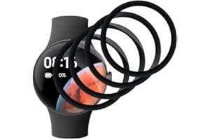 SkyKeep Schutzfolie für Google Pixel Watch 3 41mm Panzerglasfolie Screen Protector für Google Pixel Watch 1/2/3 41mm Displayschutz, PMMA, Kratzfest, Ultra-klar, HD Displayschutzfolie,(4 Stücke)