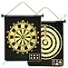 Price comparison product image Generic Magnetic Reversible Dartboard & Golf Dart Game 6 Darts Roll Up Easy to Store & Play & Safe Traditional Dart Board