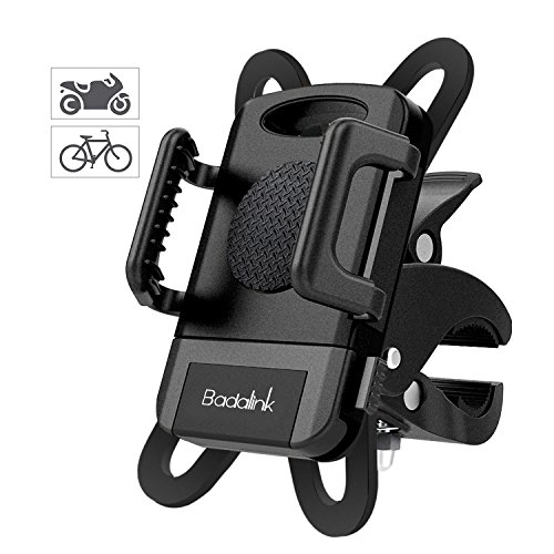 Fahrrad Handyhalterung / Motorrad Handyhalterung, Universal 360 Grad Drehbarer Fahrrad Smartphone Handyhalter Halterung für iOS Android Smartphone GPS-Gerät