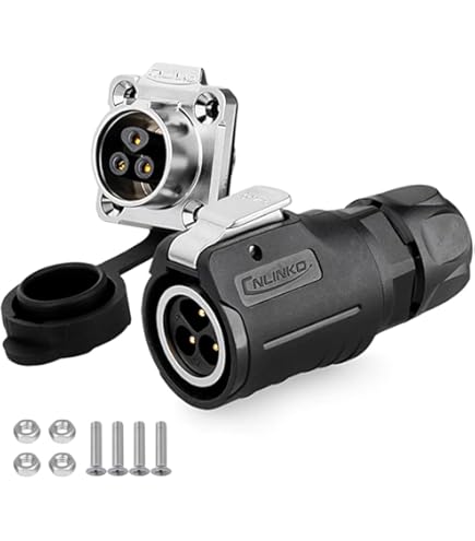 Industriële 2 pin panel Mount Power Connector 20 pin waterdicht Data