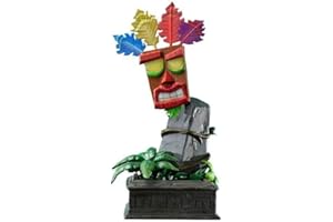 FIRST 4 FIGURES First4Figures-Aku Crash Bandicoot - Figura Decorativa de Resina, Color aku, 40 Centimeters (MINAKUST)