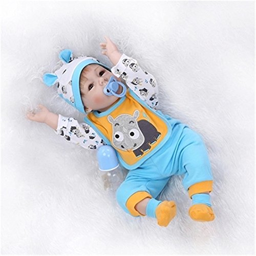 Fachel Reborn Baby Doll realistic baby dollsVinyl Silicone Babies 55cm 22inch Doll Newborn real baby doll Life Like Reborn Pacifier Doll