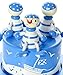 Children's Blue Pirate Music Box Ideal Baby Shower or Christening Gift for New Baby Boy