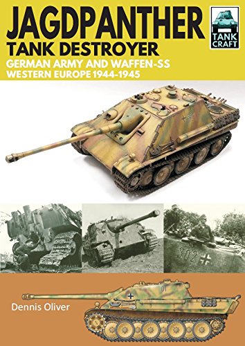 Book's Cover of Jagdpanther Tank Destroyer: German Army and Waffen-SS, Western Europe 1944–1945