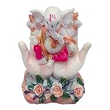 Marble Look Hindu God Shri Ganesh Car Dashboard Statue Lord Ganesha Idol Bhagwan Ganpati Handicraft Decorative Spiritual Puja Vastu Showpiece Figurine - Religious Pooja Gift Item & Murti for Mandir / Temple / Home Decor / Office / Study Table RS.380 (57.00% Off) - Amazon