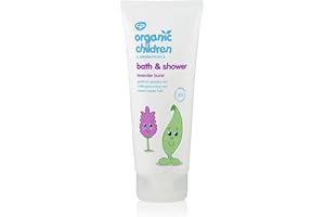 ‎GREEN PEOPLE Green People Bio-Duschgel Lavendelfrische für Kinder, 200 ml | Natürliches Bio Body Wash und Schaumbad für Kinder/Kleinkinder | Sanft zu sensitiver Haut | SLS- und Paraben-frei | Vegan, tierleidfrei