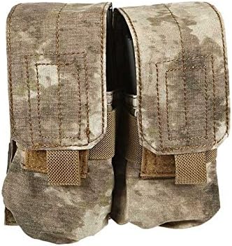 PANTAC PH-S213-AT-A Molle 4 Double Dual-Mag Pouch, A-TACS AU FACTORY CODE: INT AIR188199