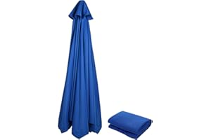 AUPSU Umbrella Replacement Parasol Canopy, Patio Replacement Parasol Cover Umbrella Cover for Garden Yard Patio Deck (Roof Canopy Only)