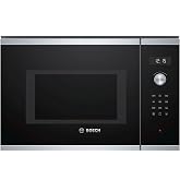 Bosch, Built-in Microwave, Series 6, Grill, Stainless Steel, BEL554MS0 | Gratin your dishes and prepare automatic recipes wit
