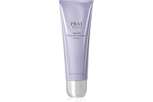PRAI Ageless Throat & Decolletage Serum 120ml with Rollerball Applicator - Anti-Ageing, Collagen Boosting Skincare - Firms Skin, Smooths Wrinkles, Boosts Collagen, Lifts & Hydrates Neck & Decolletage