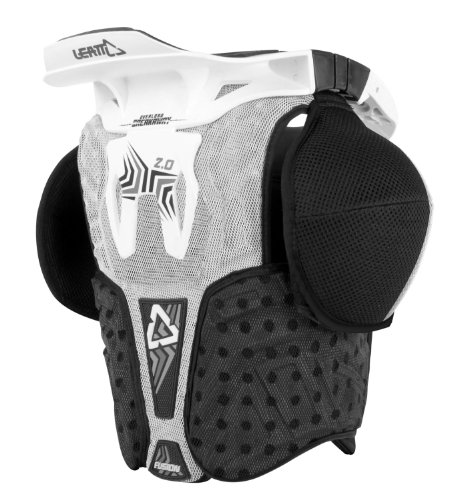 Leatt Kids Brustpanzer Fusion Vest 2.0 Junior inklusive Nackenschutz, Grün/Schwarz - 2