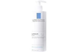 LA ROCHE-POSAY La Roche Posay Lipikar Lait Urea 5%, nawilżający balsam do ciała z mocznikiem i masłem shea, mleczko do ciała dla szorstkiej, suchej skóry u dzieci i dorosłych, łagodzi swędzenie, 400 ml