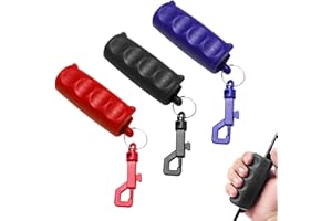 EUIEUT 3 Stück Bogenschießen Pfeilzieher mit Silikon Pfeilschütze, Rutschfester Silikon Pfeil Puller, Pfeilentferner Bogensport Zubehör 11 * 3,5 cm, Bogenschießzubehör, Handschutz und Gürtelclip