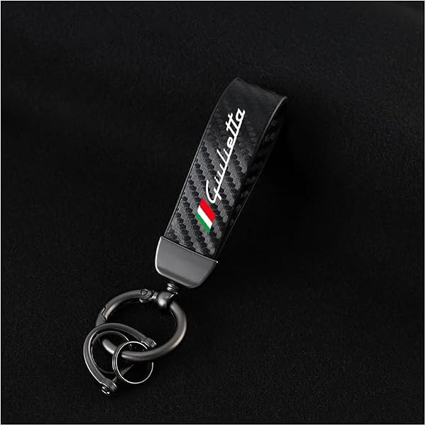 1 portachiavi in pelle e metallo 3D per XY Alfa Romeo Giulietta GT 159