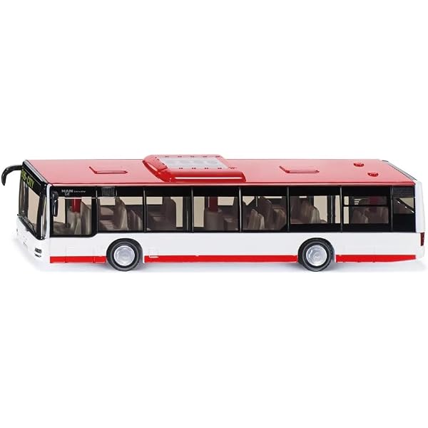 Siku 3738 Autocar Mercedes-Benz Travego Naranja, Escala 1:50, Puertas Funcionales Y Maletero, Metal/plástico, Para Coleccionistas Y Niños