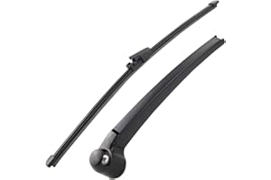 BULL TIGER PRESTIGE Spazzole di Ricambio per Tergicristalli, Set Bracci Tergicristallo per VW Golf 5 Mk4 Mk5 2003-2008, Braccio Tergicristallo Posteriore e Set Lama Braccio Braccio Spazzola Tergilunotto Posteriore