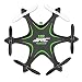 Produktbild 3D Flip Rollover RC Aircraft Drone, megadream jjrc-h18 Nano 6 Axis Gyro 360 Grad drehbar Flips Quadcopter Spielzeug RTF 4 CH Headless Modus Quad Copter mit 2,4 GHz Kabellose Fernbedienung & LED-Licht für Night Flying