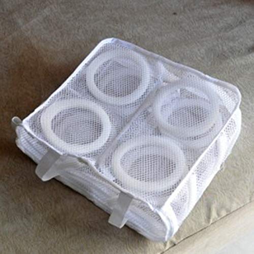 Preisvergleich Produktbild Heraihe Hängen Dry Sneaker Mesh Wäsche Taschen Schuhe schützen Wash Bag Hauptspeicherorganisator für Waschmaschine Supplies