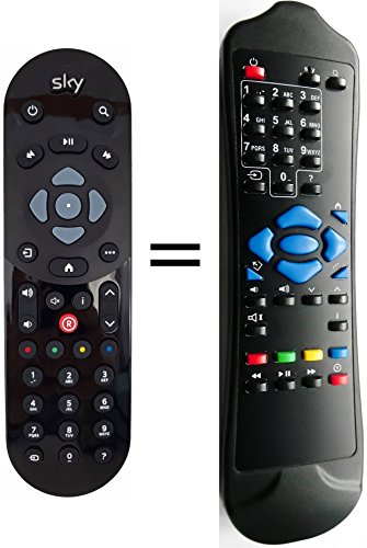 Preisvergleich Produktbild ERSATZ FERNBEDIENUNG PASSEND FÜR SKY