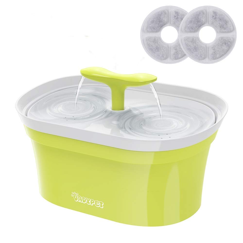 Dadypet Fontaine à Eau Chat Chien Grande Capacité 28l Fontaine Chat Avec 2 Filtres Distributeur Eau Pour Chat Chien Ultra Silencieuse Sans