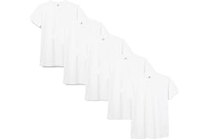 Lower East Basic Rundhals T-Shirts für Herren 3er I 5er I 10er Pack aus 100% Baumwolle in vielen Farben