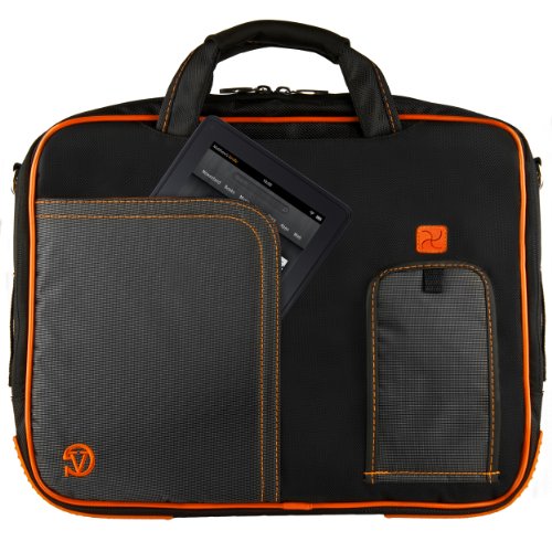 Vangoddy Pindar PC Laptops und Tablets Tasche Nylon für Laptop für 12 Zoll 13 Zoll und 14 Zoll PC Laptops und Tablets orange - 2