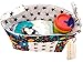 Meg's Handcraft Hand Made Minky Cot / Pushchair / Buggy / Stroller Organiser (Universe)