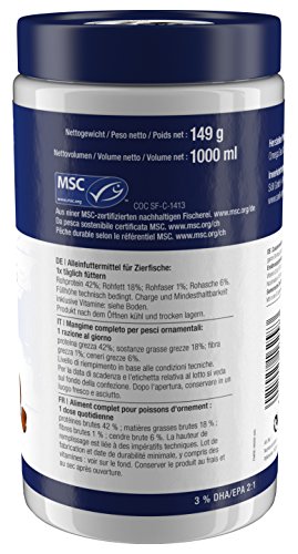 Söll 16258 Organix Marine Flakes – Flockenfutter für Zierfische – Meerwasser – 1 l - 4