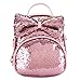 Produktbild Longzjhd Schulrucksack Mode Kind Paillette Bogen Reisen Rucksack Schultertasche Kuriertasche Babyrucksack Kleinkind Kinder Rucksack Mädchen Backpack Schultasche (Rosa)