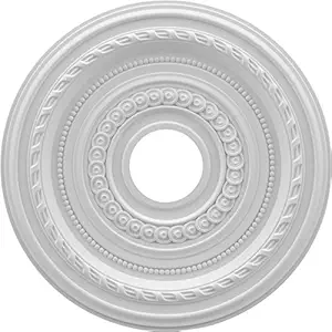 Ekena Millwork CMP16CO Cole Thermoformed PVC Ceiling Medallion, 16