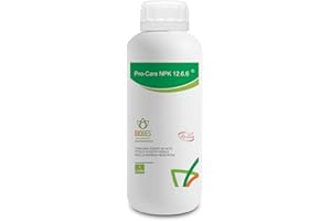 BIOGES PRO-Care NPK 12.6.6 da 1 LT Bonsai Concime Liquido NPK ad Alto Titolo di Azoto, Ideale per la ripresa vegetativa