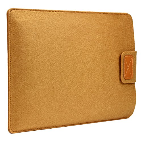 Original Urcover® 14,1 Zoll FILZ Laptop Tasche und Tablet Hülle passend für Ihr iPad, Lenovo Tablet, Samsung Tab, Netbook und viele weitere mobile Endgeräte [deutscher Fachhandel] Braun - 7