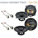 Nissan Hardbody Truck 1986-1993 OEM Speaker Upgrade Harmony Speakers Package New RS.16193.00