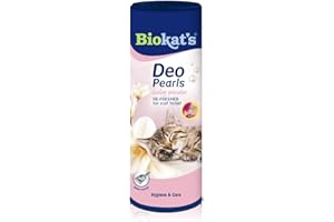 Biokat's Deo Pearls Baby Powder - Streuzusatz mit Duft für Frische und feste Klumpen in der Katzentoilette - 1 Dose (1 x 700 g)