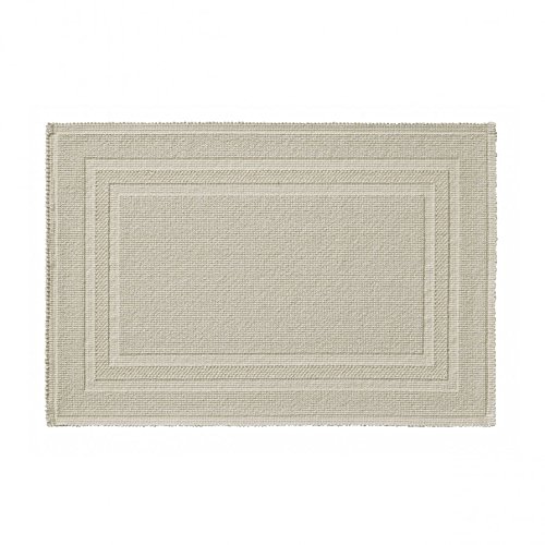 Preisvergleich Produktbild Rhomtuft Badteppich Grace - stone 320 - 70 x 120 cm