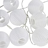 Solar Lichterkette Lampion Gartenbeleuchtung Solarlampen in drei verschiedenen Längen - 2