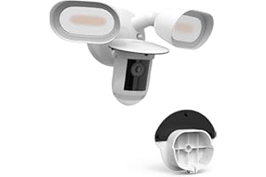 TIUIHU Protective Cover for Rin g Floodlight Cam Wired Pro - Outdoor Security Camera Rain Cover, White