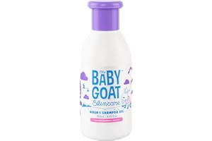 THE GOAT SKINCARE The Baby Goat Skincare Pure Goat's Milk Wash & Shampoo for Newborns and Infants, to Hydrate Skin and Improve Barrier Function, Suitable for All Skin Types 250ml