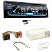 Produktbild JVC KD-X451DBT Autoradio Digitalradio DAB+ Bluetooth USB AUX 1-DIN Spotify Control Einbauset für Golf 4 Passat 3B Polo 6N 9N Lupo