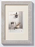 Marco De Madera Walther Home Marco de Fotos, Madera, Gris Claro, 15 x 20 cm